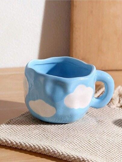 Blue Cloud Ceramic Mug